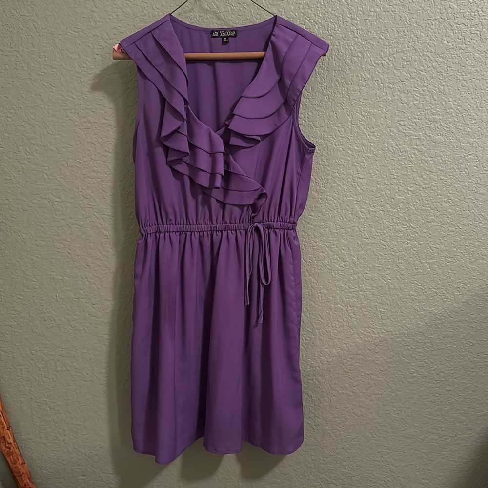 BeBop Purple Casual Dress Size M